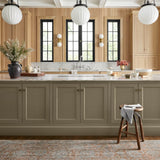 Jean Stoffer x Loloi Katherine Terracotta / Smoke 11' - 6" x 15' - 7" Area Rug White Cliff Studio Area Rugs