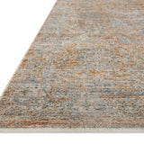 Jean Stoffer x Loloi Katherine Terracotta / Smoke 11' - 6" x 15' - 7" Area Rug White Cliff Studio Area Rugs