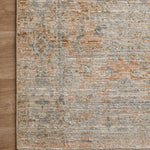 Jean Stoffer x Loloi Katherine Terracotta / Smoke 11' - 6" x 15' - 7" Area Rug White Cliff Studio Area Rugs