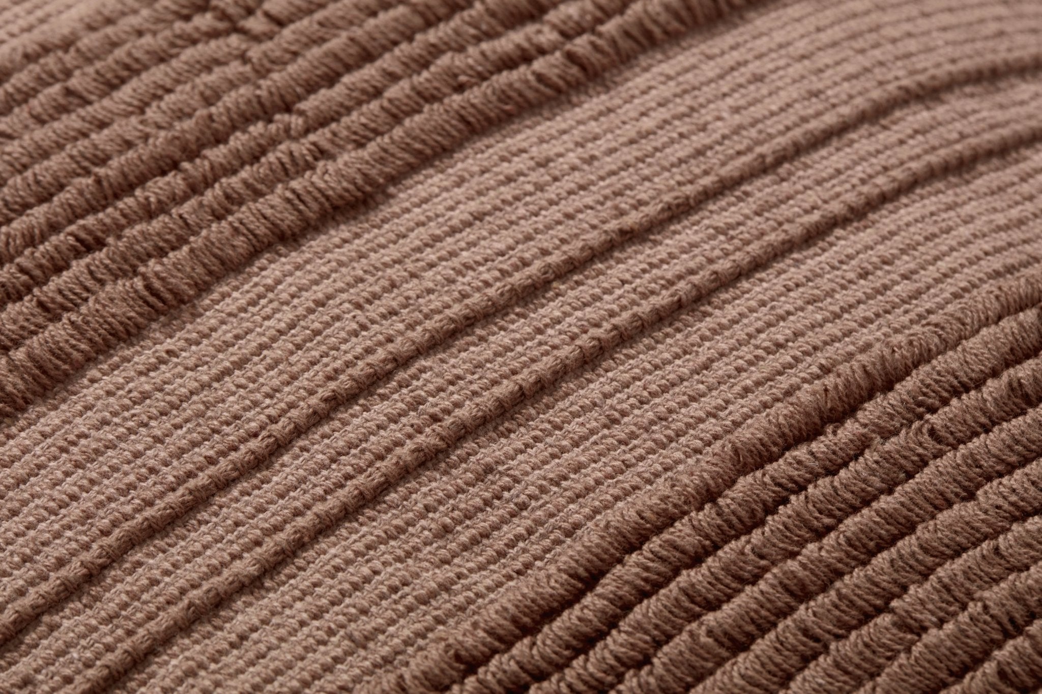 Jean Stoffer x Loloi Kristy Clay 18'' x 18'' Cover w/Down Pillow White Cliff Studio Throw Pillows