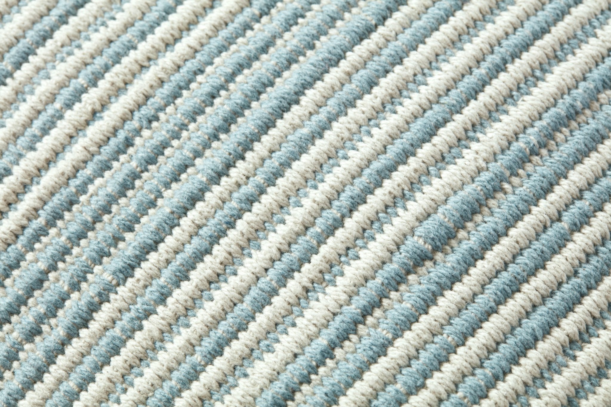 Jean Stoffer x Loloi Martha Blue 22'' x 22'' Cover w/Poly Pillow White Cliff Studio Throw Pillows