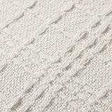 Jean Stoffer x Loloi PJS0015 Ivory 12'' x 27'' Cover Only Pillow White Cliff Studio Throw Pillows