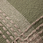 Jean Stoffer x Loloi PJS0016 Green / Multi 18'' x 18'' Cover Only Pillow White Cliff Studio Throw Pillows