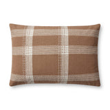 Jean Stoffer x Loloi PJS0016 Rust / Multi 16'' x 26'' Cover Only Pillow White Cliff Studio Throw Pillows