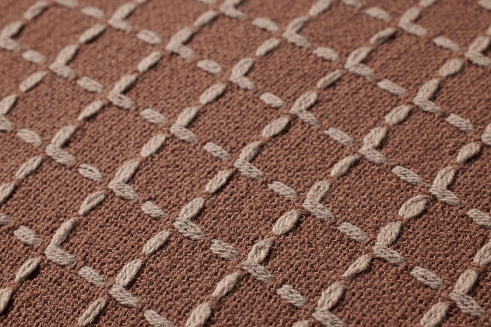 Jean Stoffer x Loloi PJS0017 Rose / Blush 22'' x 22'' Cover Only Pillow White Cliff Studio Throw Pillows