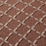 Jean Stoffer x Loloi PJS0017 Rose / Blush 22'' x 22'' Cover Only Pillow White Cliff Studio Throw Pillows