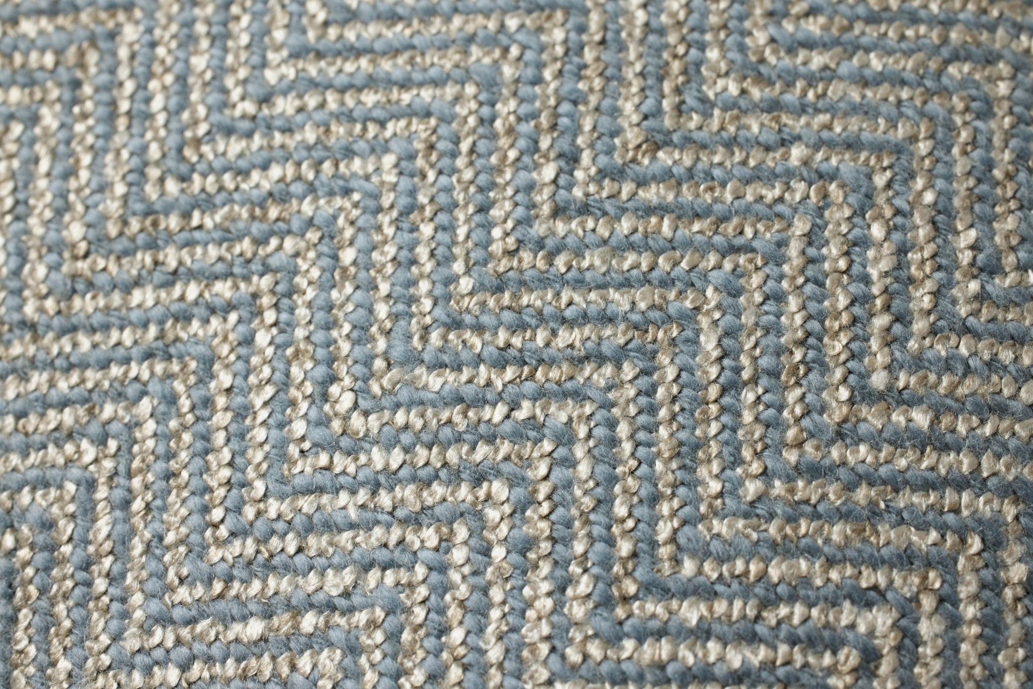 Jean Stoffer x Loloi PJS0018 Blue 22'' x 22'' Cover Only Pillow White Cliff Studio Throw Pillows