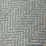 Jean Stoffer x Loloi PJS0018 Blue 22'' x 22'' Cover Only Pillow White Cliff Studio Throw Pillows