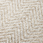 Jean Stoffer x Loloi PJS0018 Ivory 18'' x 18'' Cover Only Pillow White Cliff Studio Throw Pillows