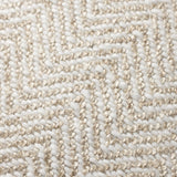 Jean Stoffer x Loloi PJS0018 Ivory 18'' x 18'' Cover Only Pillow White Cliff Studio Throw Pillows