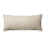 Jean Stoffer x Loloi PJS0018 Oatmeal 13'' x 35'' Cover Only Pillow White Cliff Studio Throw Pillows