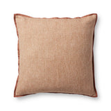 Jean Stoffer x Loloi PJS0018 Rose 22'' x 22'' Cover Only Pillow White Cliff Studio Throw Pillows