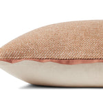 Jean Stoffer x Loloi PJS0018 Rose 22'' x 22'' Cover Only Pillow White Cliff Studio Throw Pillows