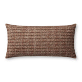 Jean Stoffer x Loloi PJS0020 Clay 13'' x 35'' Cover Only Pillow White Cliff Studio Throw Pillows