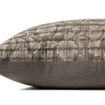 Jean Stoffer x Loloi PJS0021 Chocolate 12'' x 27'' Cover Only Pillow White Cliff Studio Throw Pillows