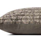 Jean Stoffer x Loloi PJS0021 Chocolate 12'' x 27'' Cover Only Pillow White Cliff Studio Throw Pillows