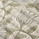 Jean Stoffer x Loloi PJS0023 Natural / Sage 16'' x 26'' Cover Only Pillow White Cliff Studio Throw Pillows