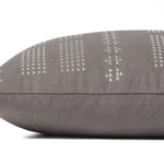 Jean Stoffer x Loloi William Grey 13'' x 21'' Cover Only Pillow White Cliff Studio Pillow