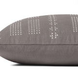 Jean Stoffer x Loloi William Grey 13'' x 21'' Cover Only Pillow White Cliff Studio Pillow