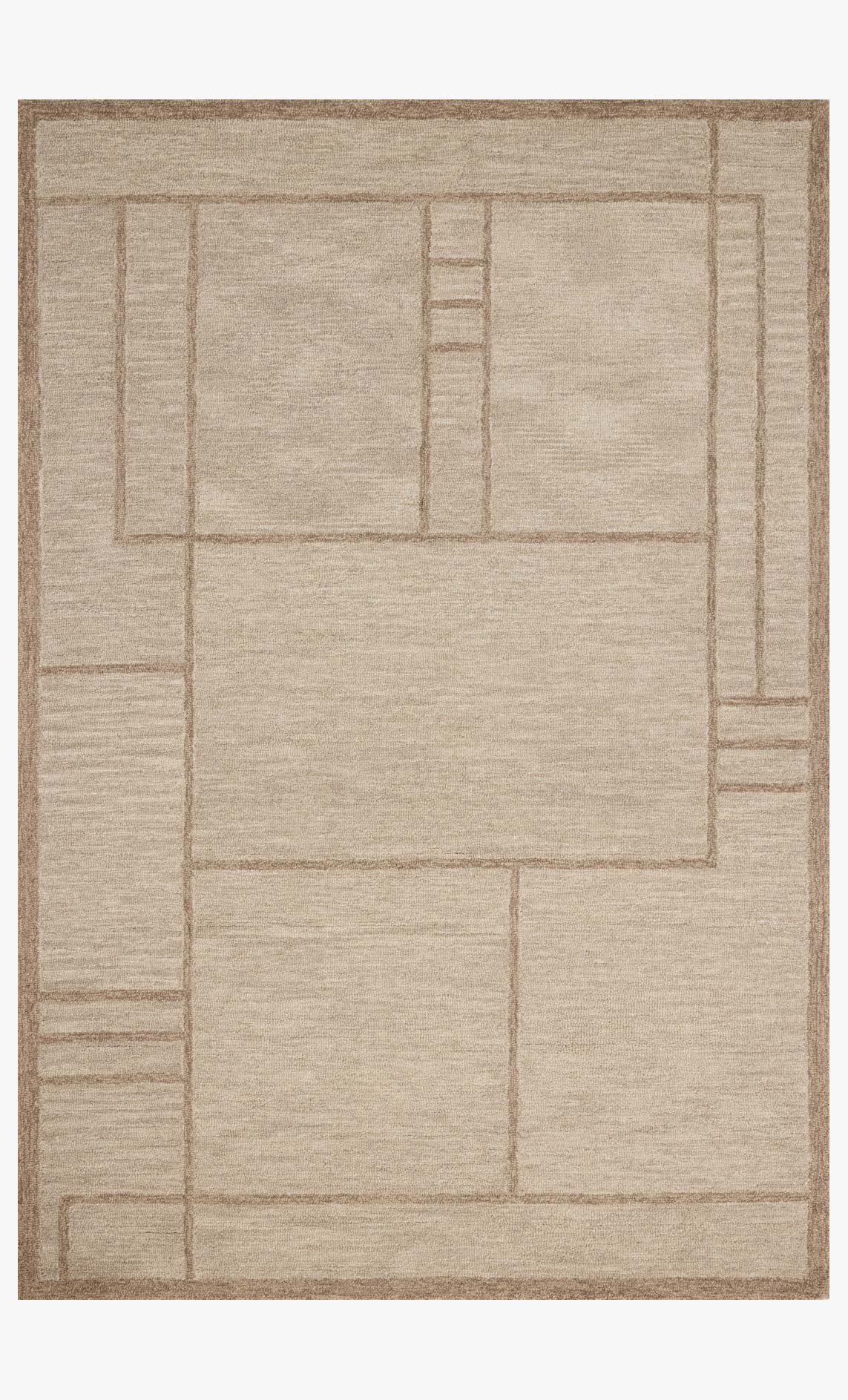 Jeremiah Brent x Loloi Barrow Beige / Taupe Rug White Cliff Studio Rugs