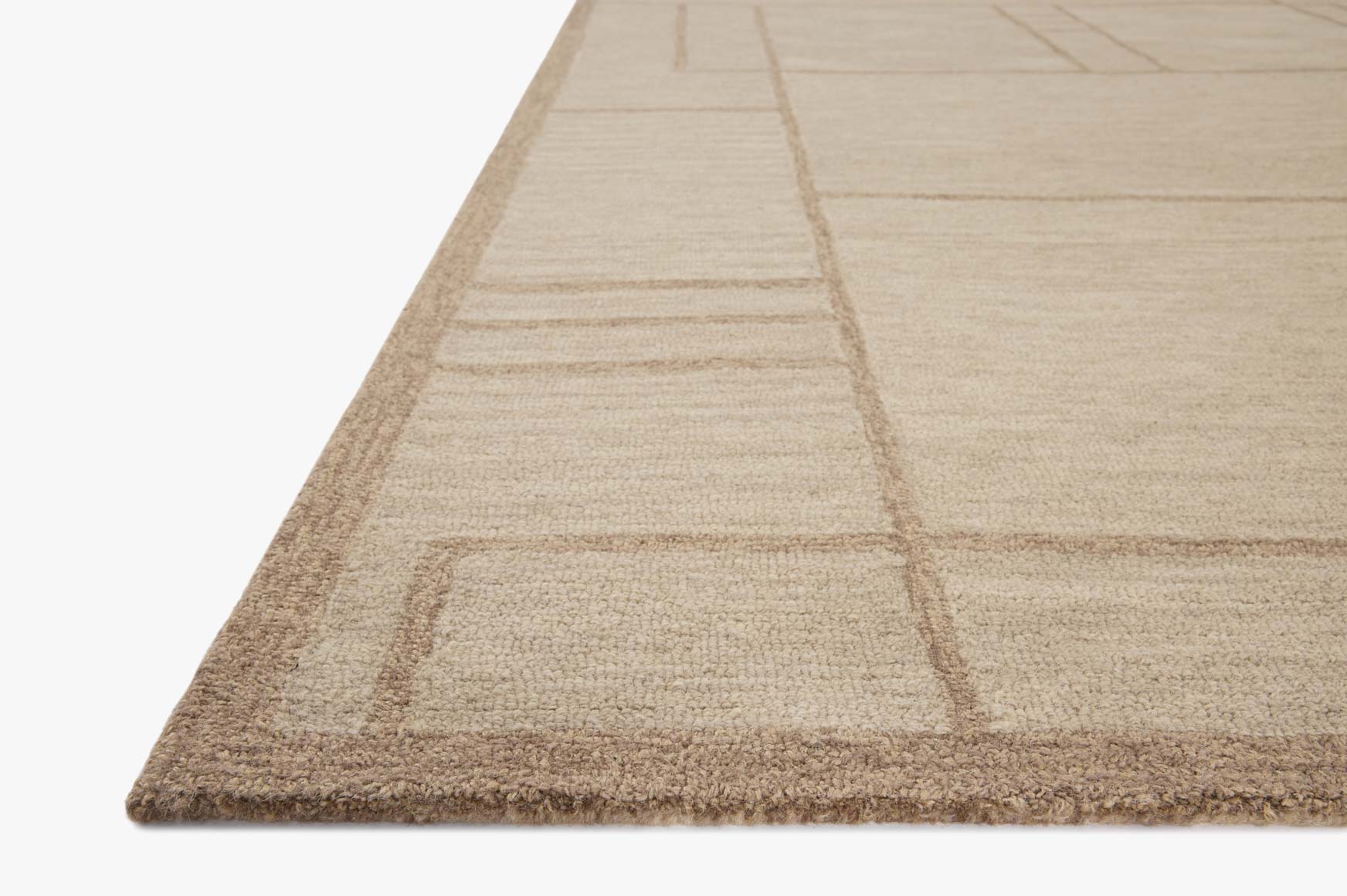 Jeremiah Brent x Loloi Barrow Beige / Taupe Rug White Cliff Studio Rugs