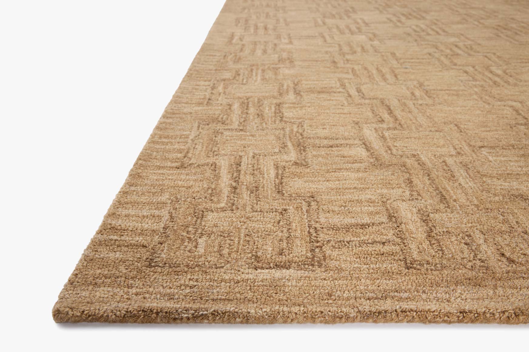 Jeremiah Brent x Loloi Barrow Camel / Brown Rug White Cliff Studio Rugs