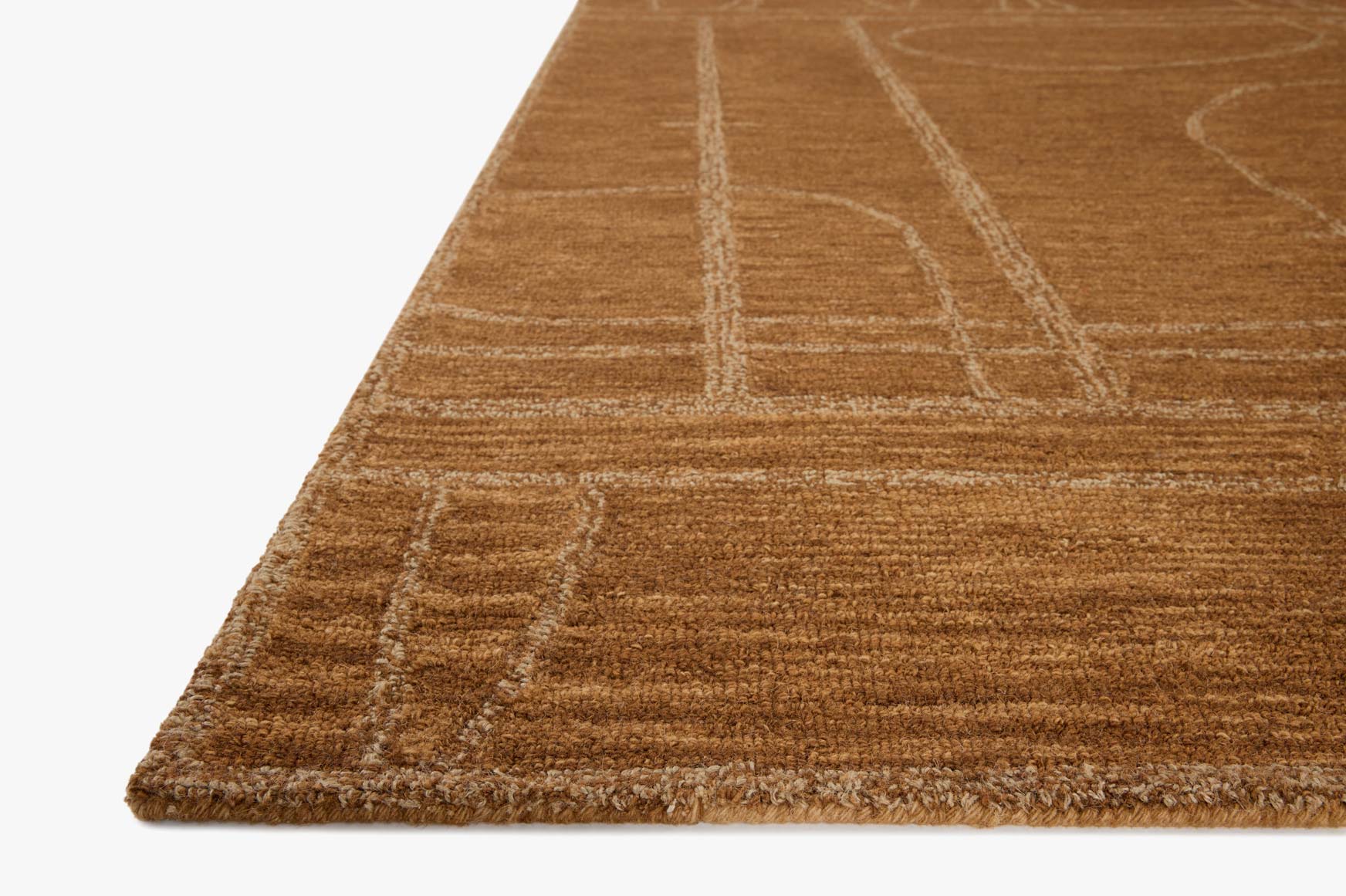 Jeremiah Brent x Loloi Barrow Clay / Natural Rug White Cliff Studio Rugs