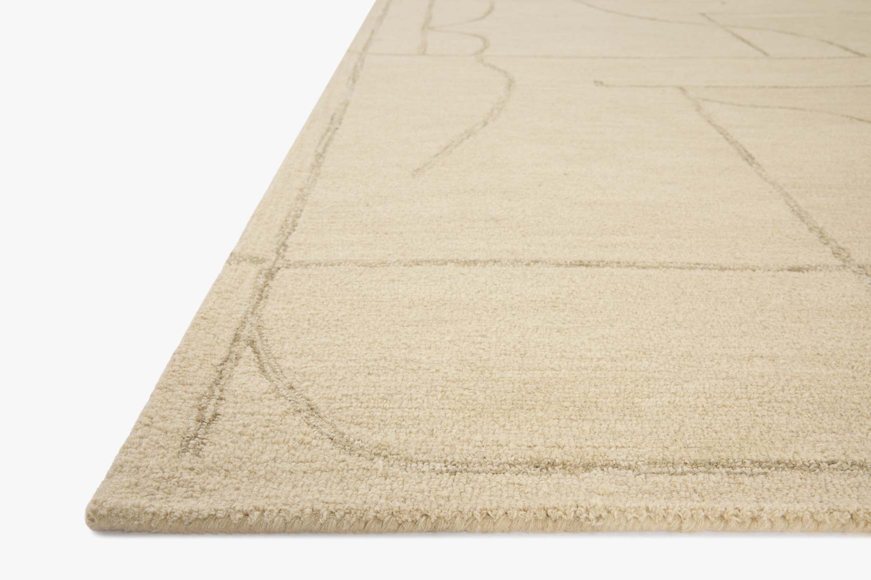 Jeremiah Brent x Loloi Barrow Ivory / Taupe Rug White Cliff Studio Rugs
