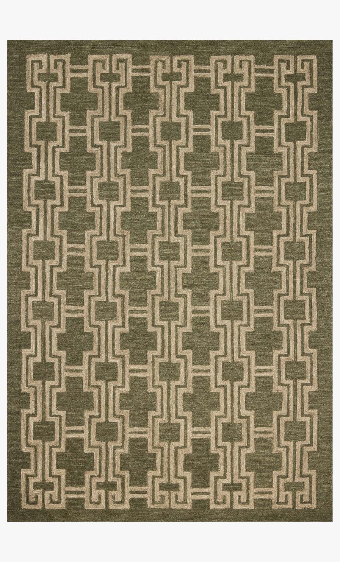 Jeremiah Brent x Loloi Barrow Moss / Beige Rug White Cliff Studio Rugs