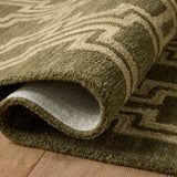 Jeremiah Brent x Loloi Barrow Moss / Beige Rug White Cliff Studio Rugs