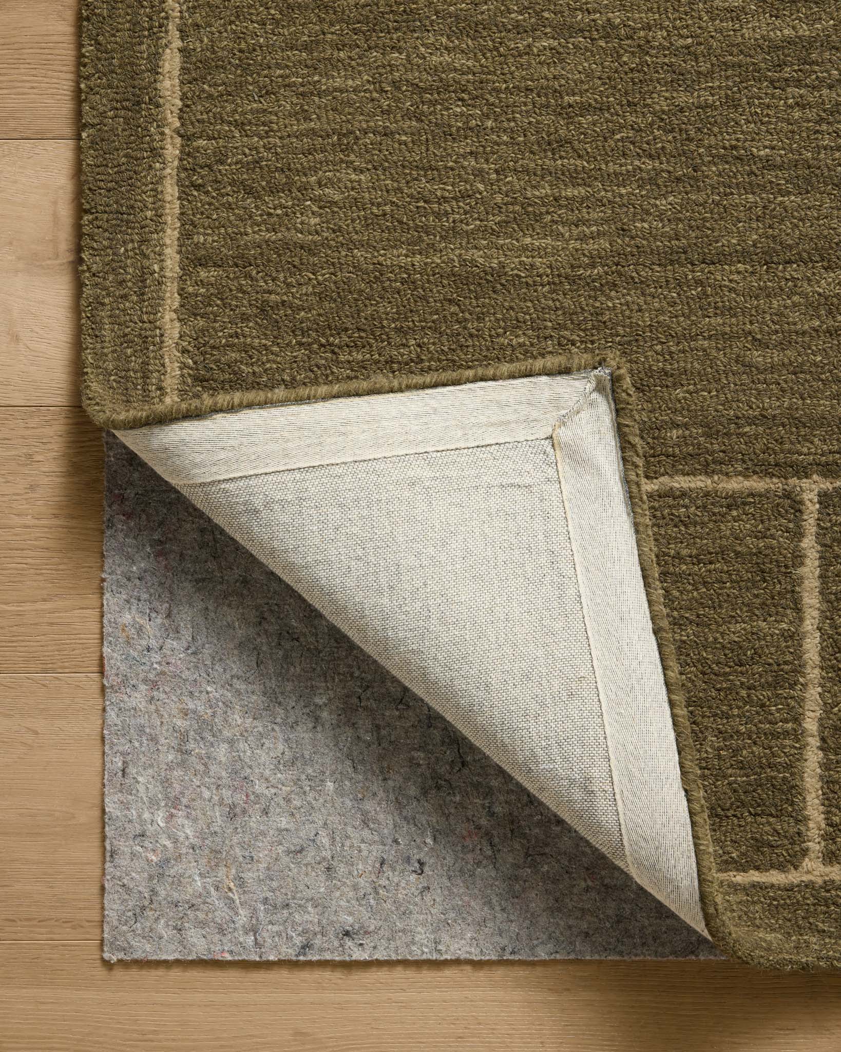 Jeremiah Brent x Loloi Barrow Olive / Natural Rug White Cliff Studio Rugs