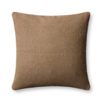 Jeremiah Brent x Loloi Bedford Brown 24'' x 24'' Pillow Cover Only White Cliff Studio Throw Pillows