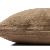 Jeremiah Brent x Loloi Bedford Brown 24'' x 24'' Pillow Cover Only White Cliff Studio Throw Pillows