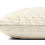 Jeremiah Brent x Loloi Bedford Ivory 24'' x 24'' Pillow Cover Only White Cliff Studio Throw Pillows