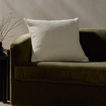 Jeremiah Brent x Loloi Bedford Ivory 24'' x 24'' Pillow Cover Only White Cliff Studio Throw Pillows