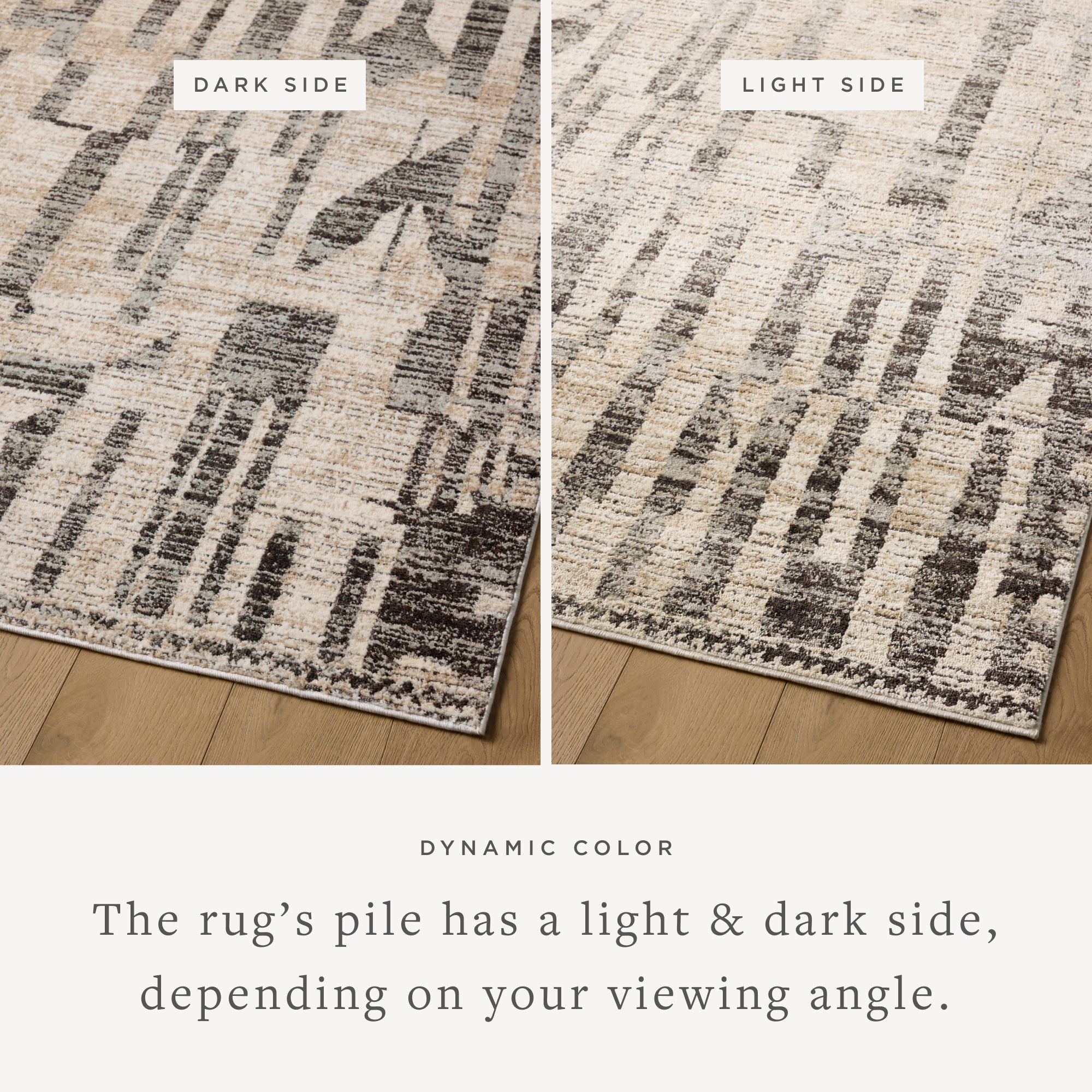Jeremiah Brent x Loloi Bleecker Beige / Stone Rug White Cliff Studio Rugs