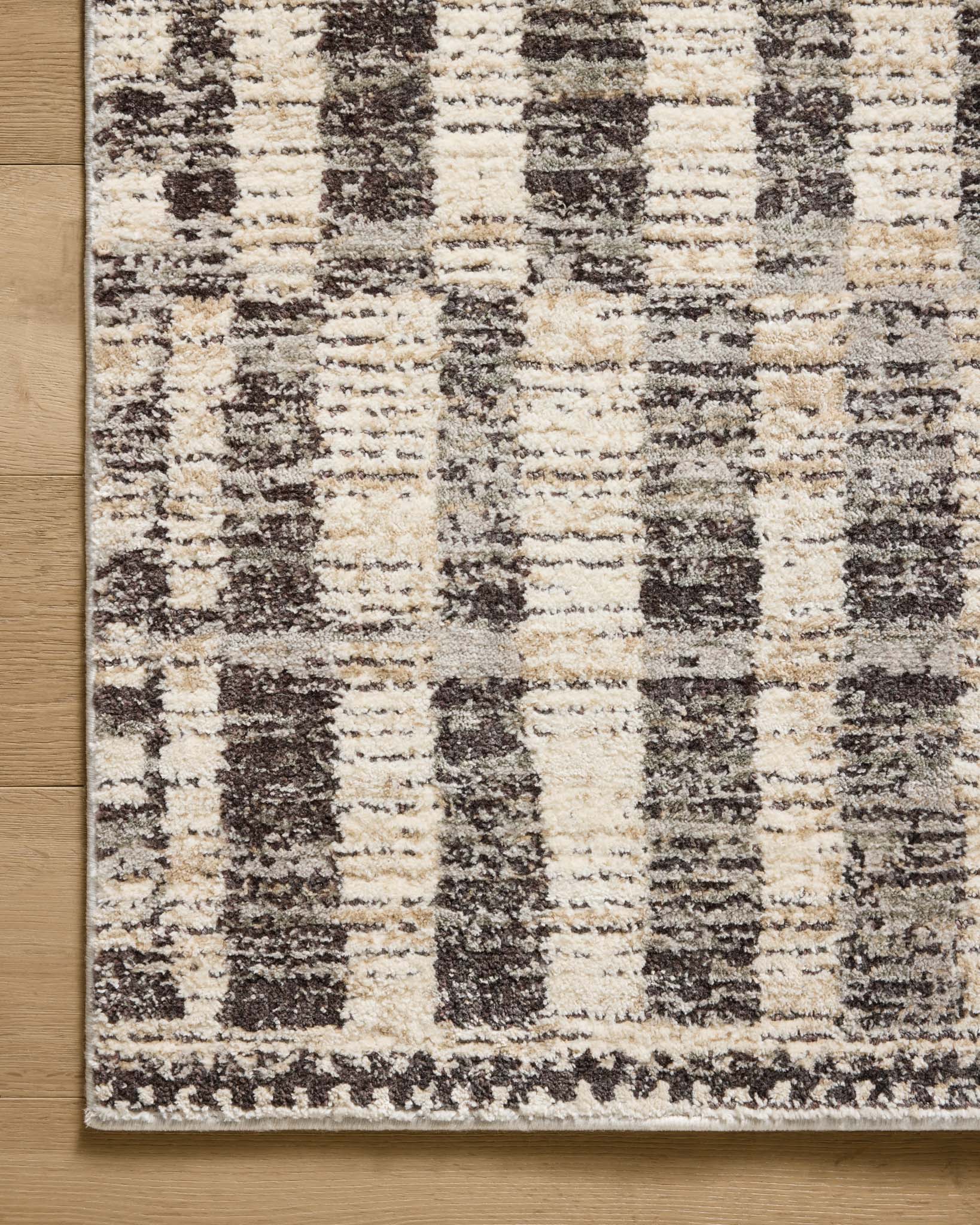 Jeremiah Brent x Loloi Bleecker Beige / Stone Rug White Cliff Studio Rugs