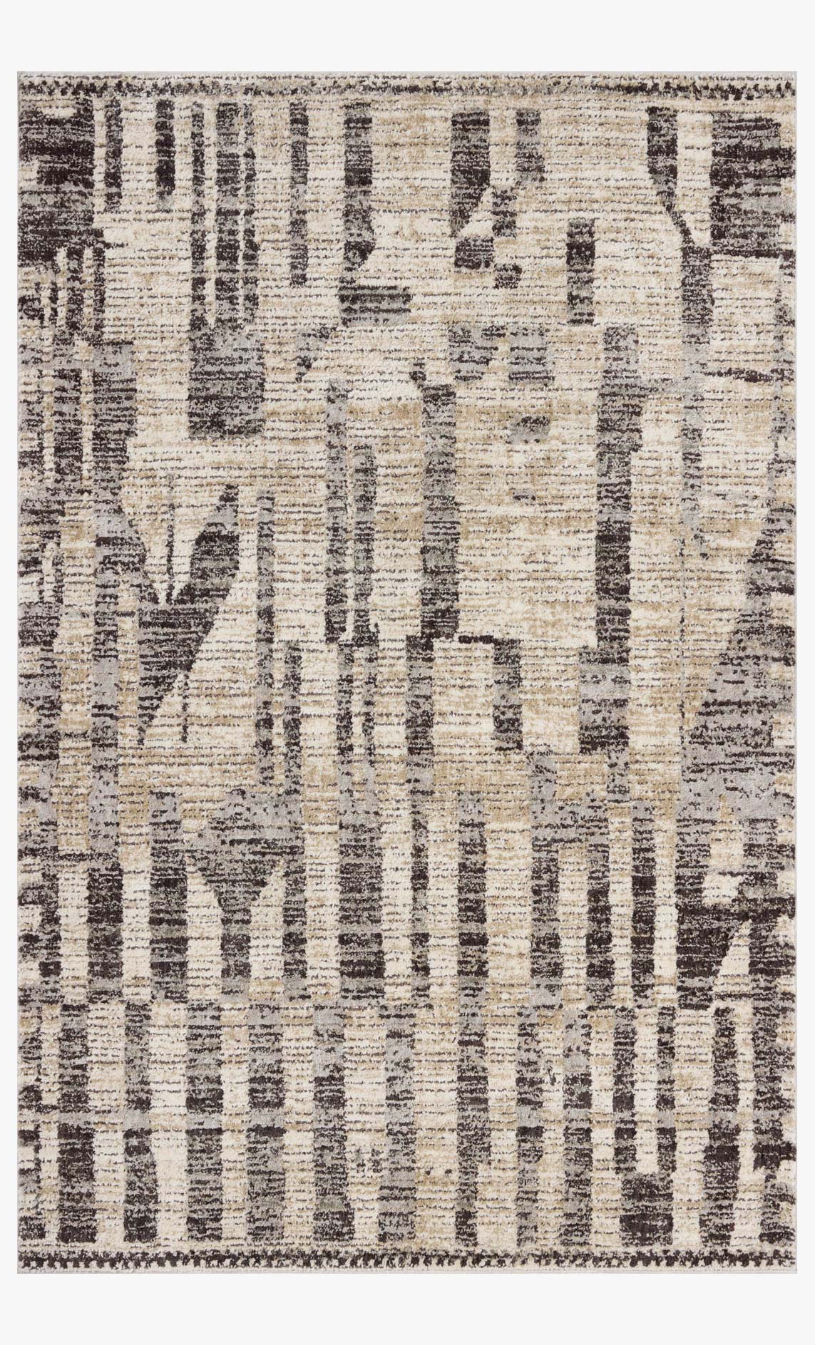 Jeremiah Brent x Loloi Bleecker Beige / Stone Rug White Cliff Studio Rugs