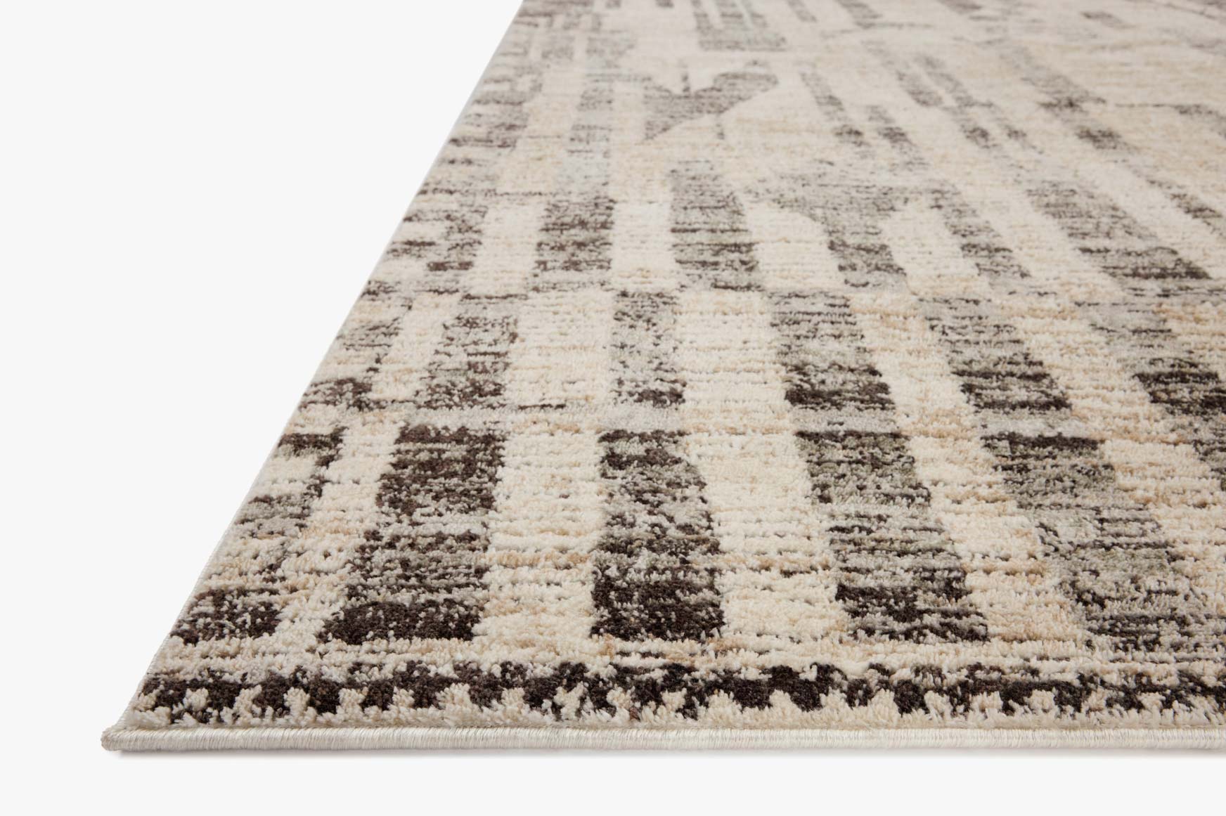 Jeremiah Brent x Loloi Bleecker Beige / Stone Rug White Cliff Studio Rugs