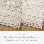 Jeremiah Brent x Loloi Bleecker Ivory / Charcoal Rug White Cliff Studio Rugs