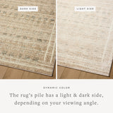 Jeremiah Brent x Loloi Bleecker Khaki / Natural Rug White Cliff Studio Rugs