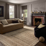 Jeremiah Brent x Loloi Bleecker Khaki / Natural Rug White Cliff Studio Rugs