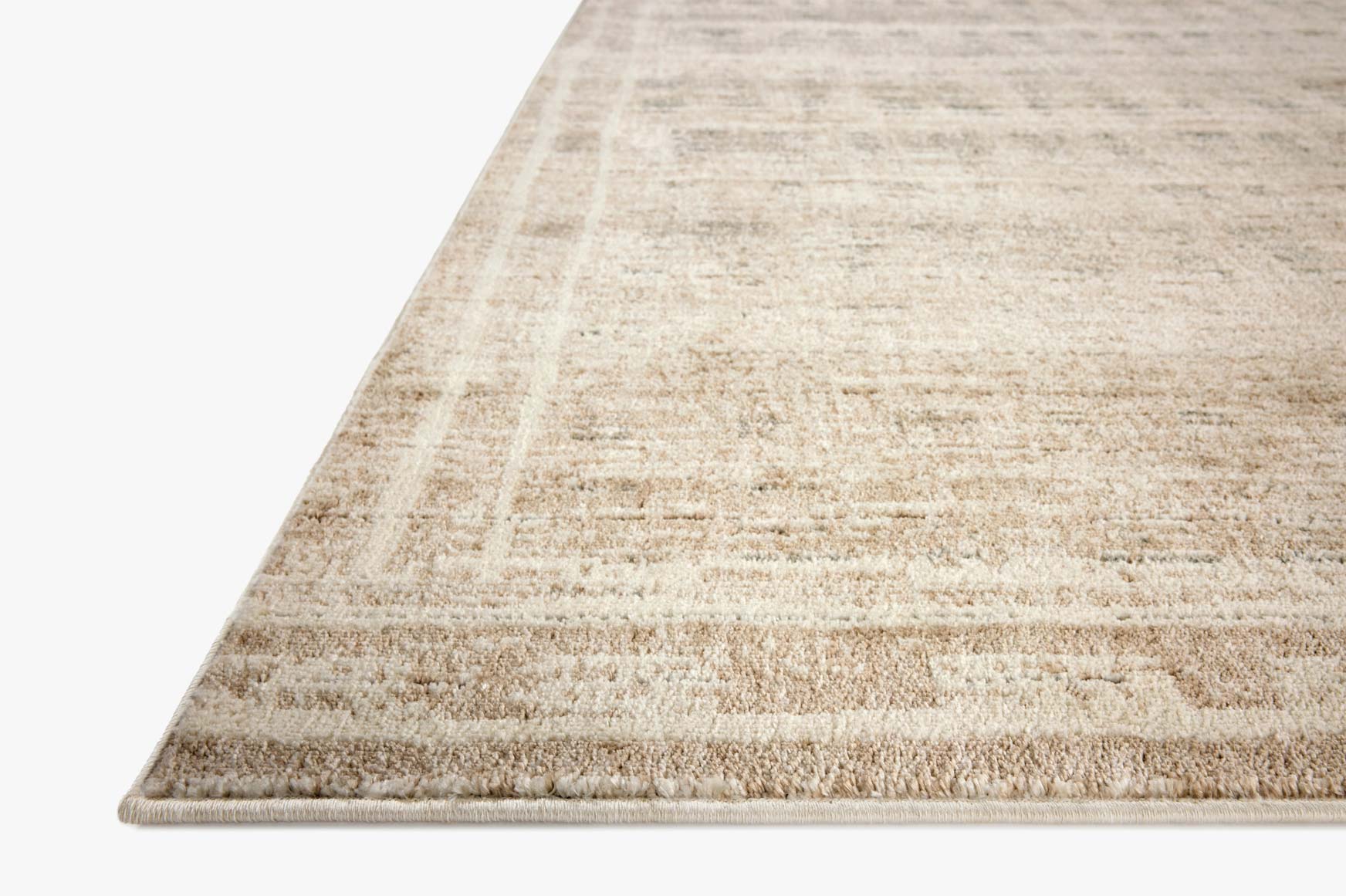 Jeremiah Brent x Loloi Bleecker Khaki / Natural Rug White Cliff Studio Rugs