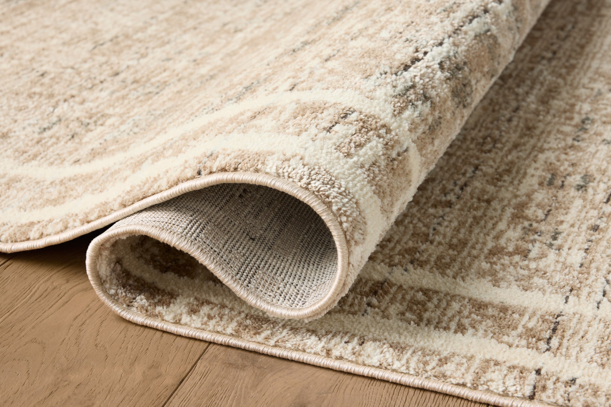 Jeremiah Brent x Loloi Bleecker Khaki / Natural Rug White Cliff Studio Rugs