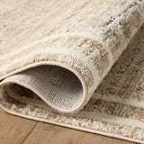 Jeremiah Brent x Loloi Bleecker Khaki / Natural Rug White Cliff Studio Rugs