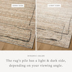 Jeremiah Brent x Loloi Bleecker Natural / Charcoal Rug White Cliff Studio Rugs