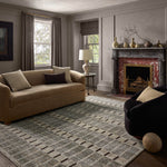 Jeremiah Brent x Loloi Bleecker Sage / Granite Rug White Cliff Studio Rugs
