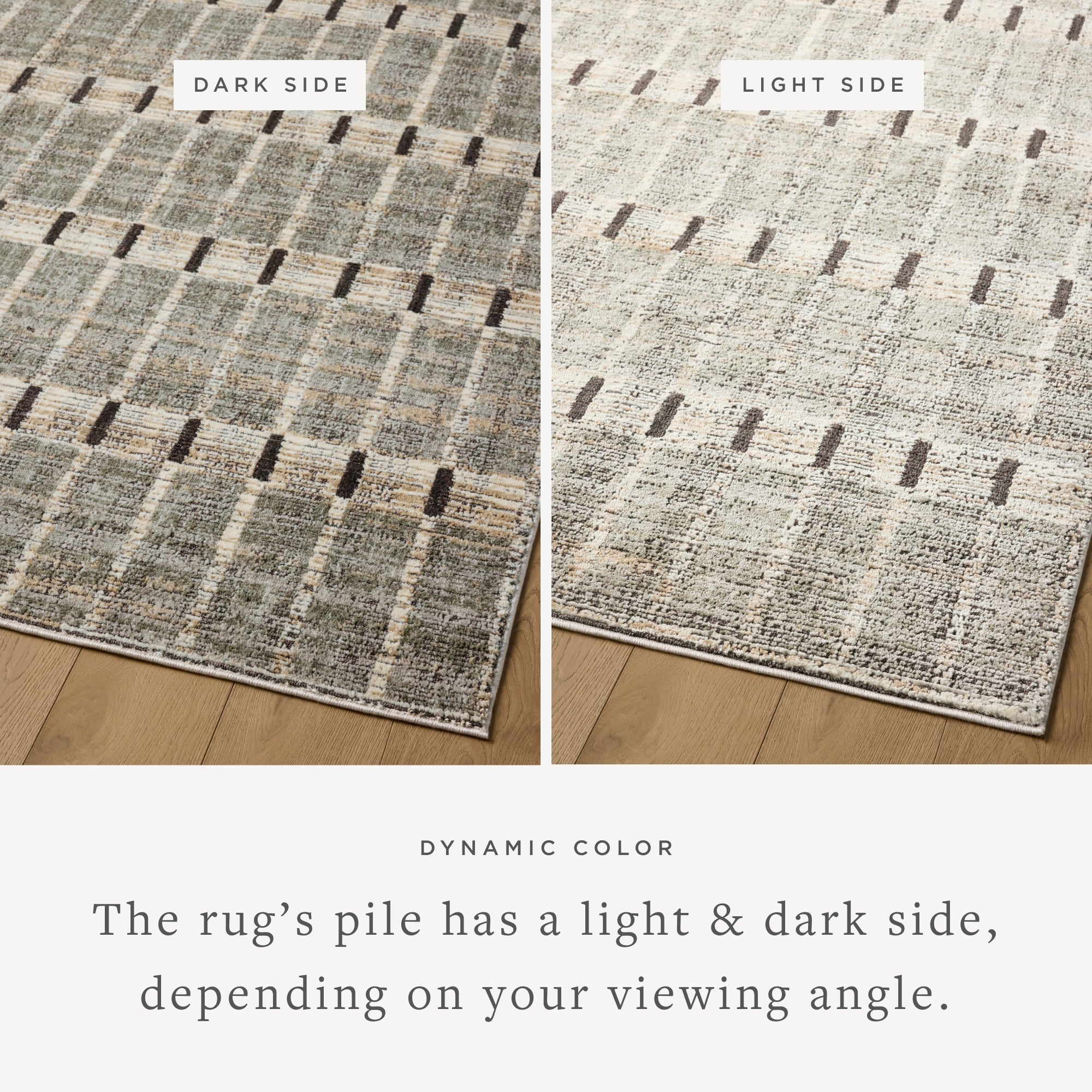 Jeremiah Brent x Loloi Bleecker Sage / Granite Rug White Cliff Studio Rugs