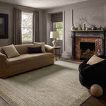 Jeremiah Brent x Loloi Bleecker Sand / Charcoal Rug White Cliff Studio Rugs