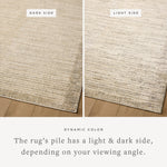 Jeremiah Brent x Loloi Bleecker Sand / Charcoal Rug White Cliff Studio Rugs